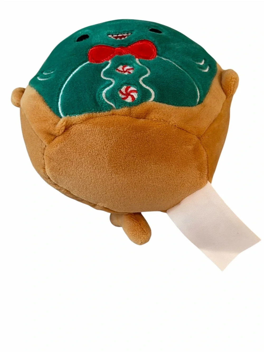 Squishmallows Mork Gingerbread Shark Christmas Plush 4” NWT Holiday